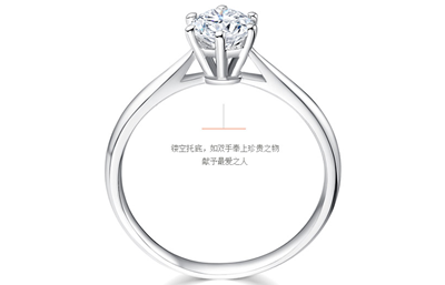 女士求婚戒指