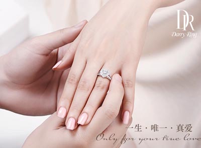 求婚戒指戴哪个手指图片介绍