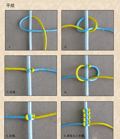 戒指口编绳子的编法图片